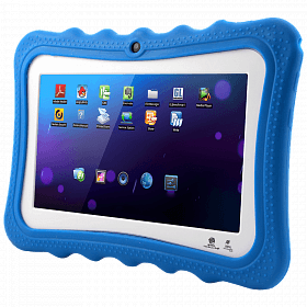 BSNL K1 Kids Tablet, 7 inch, Android 4.4.2, 8GB, 1GB DDR3, Quad Core, Dual Camera, Blue
